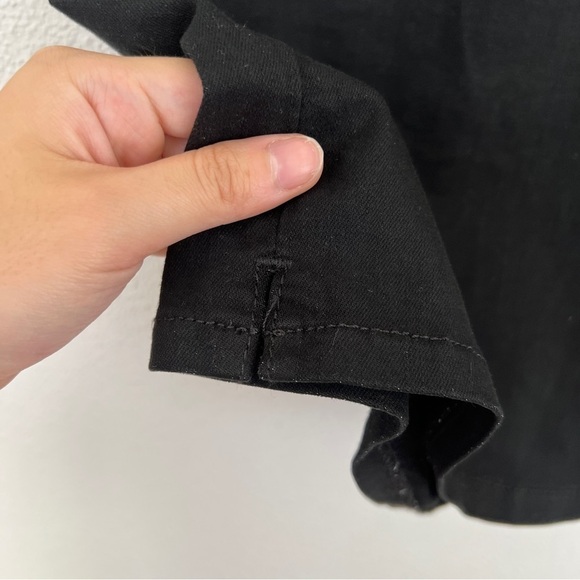 NYDJ Women’s Pull On Casual Shorts MFOZ2400 Size 4 Black - Picture 6 of 10